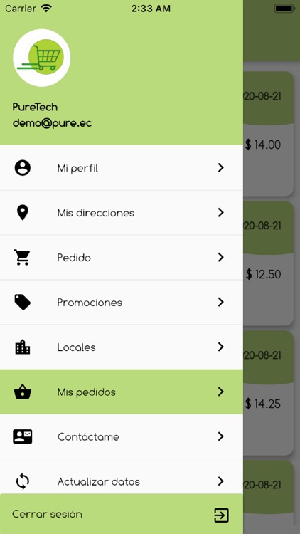 CarritoCompra PureTech screenshot-8