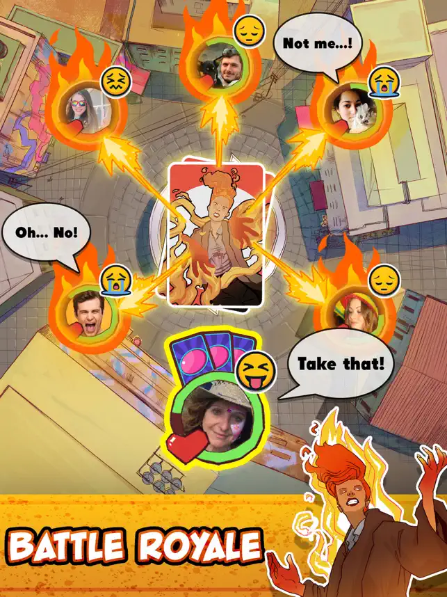 Bildschirmfoto 1 Card Wars: Battle Royale CCG iphone
