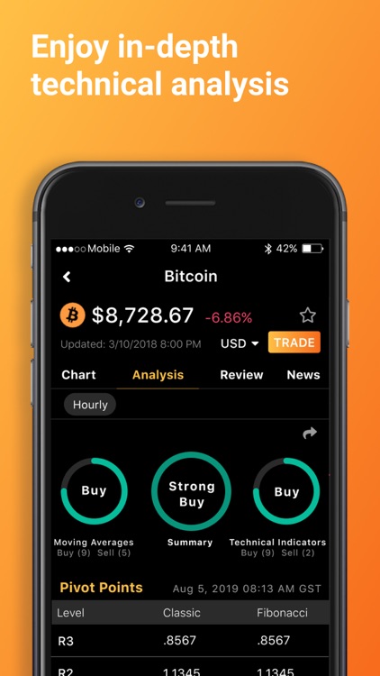 Bitcoin & Crypto Tracker screenshot-4