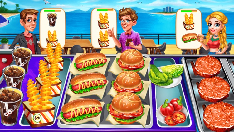 Cooking Island Restaurant Game