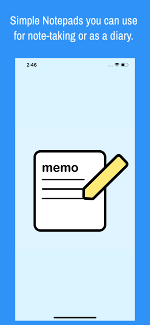 Simple Notepads - Memo, Diary(圖5)-速報App