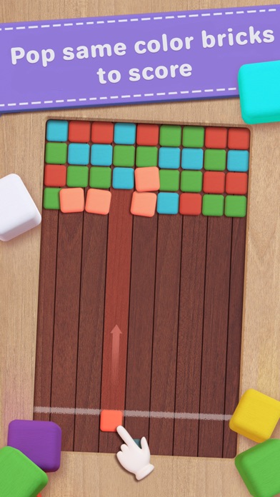 Woody Pop: Brick Breaker screenshot 1