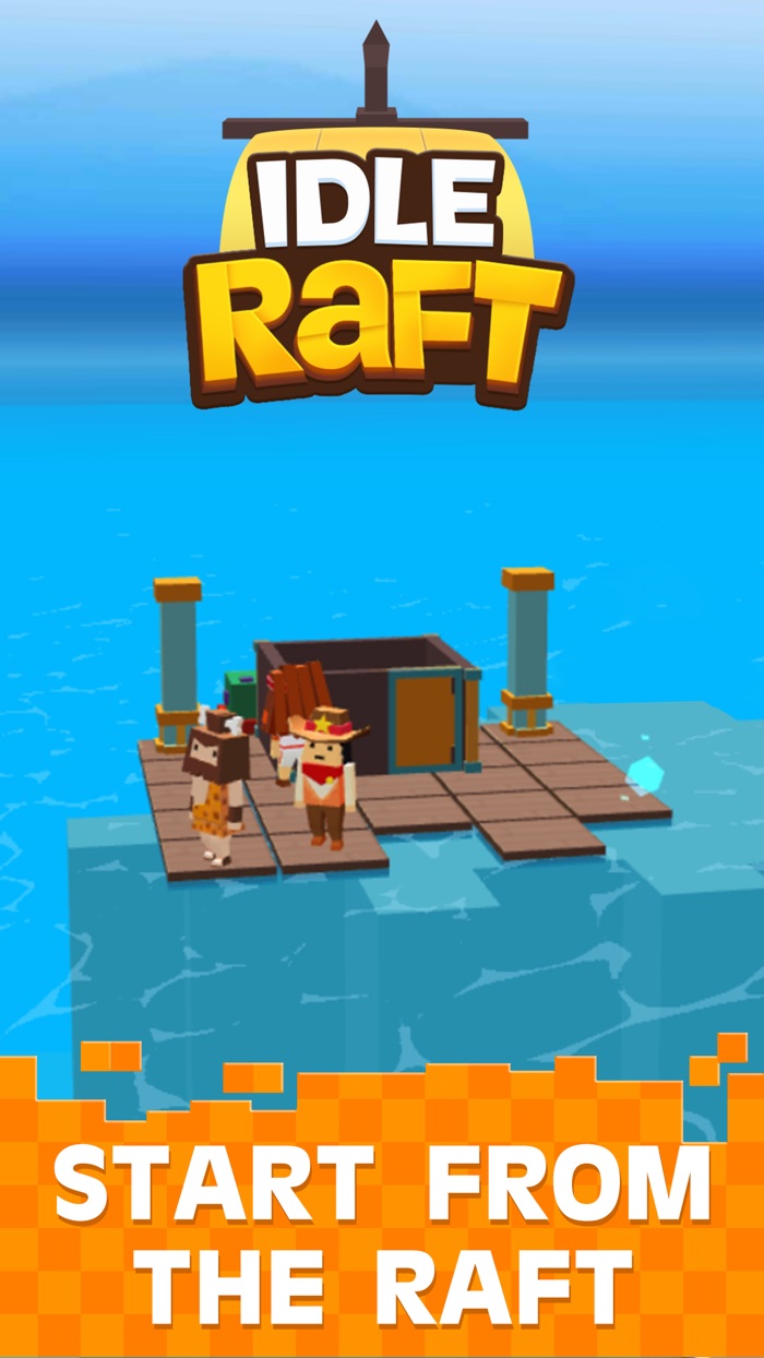 Idle Rafts Sea Tycoon