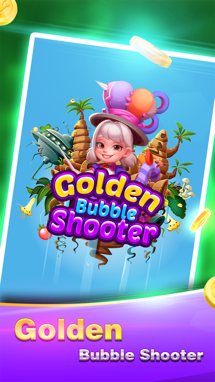 Golden Bubble Shooter