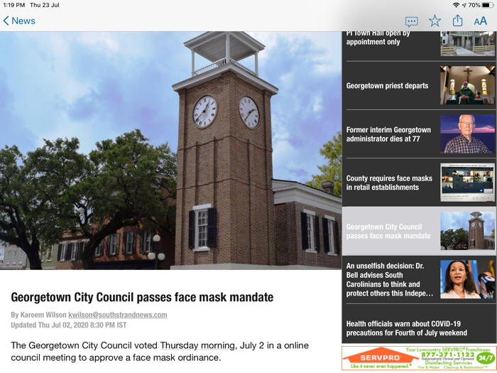 Post and Courier Myrtle Beach