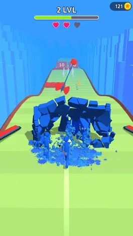 Game screenshot Paint Mob 3D apk