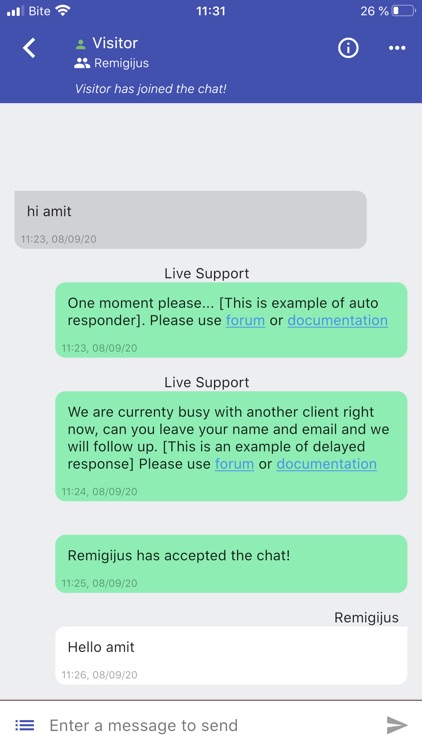 Live Helper Chat screenshot-3