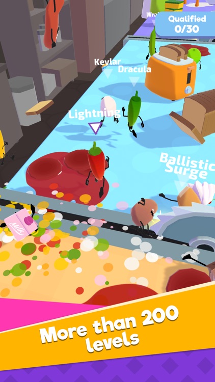 Epic Fall - Kitchen Race 3D screenshot-5