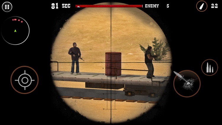 Sniper Train Shooting War screenshot-5