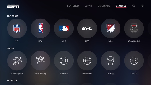 Espn Live Sports Scores On The App Store