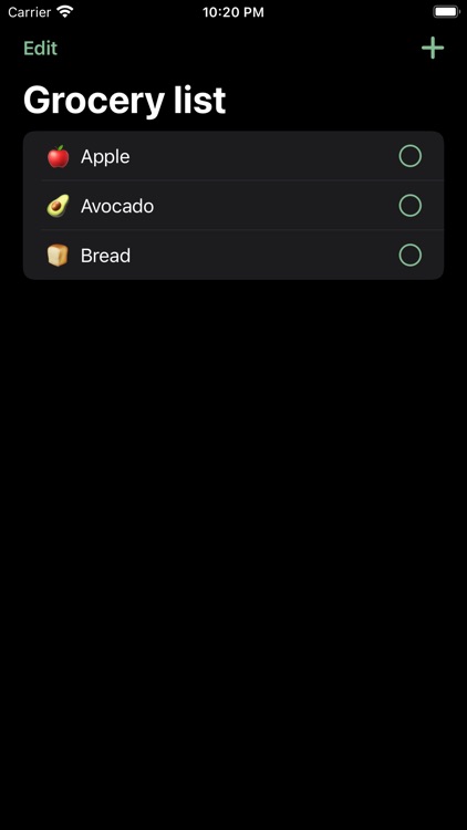 GroceryList by VM Visions