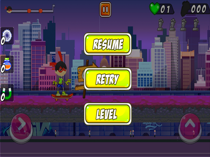 Skater Ryan City Hero Boy