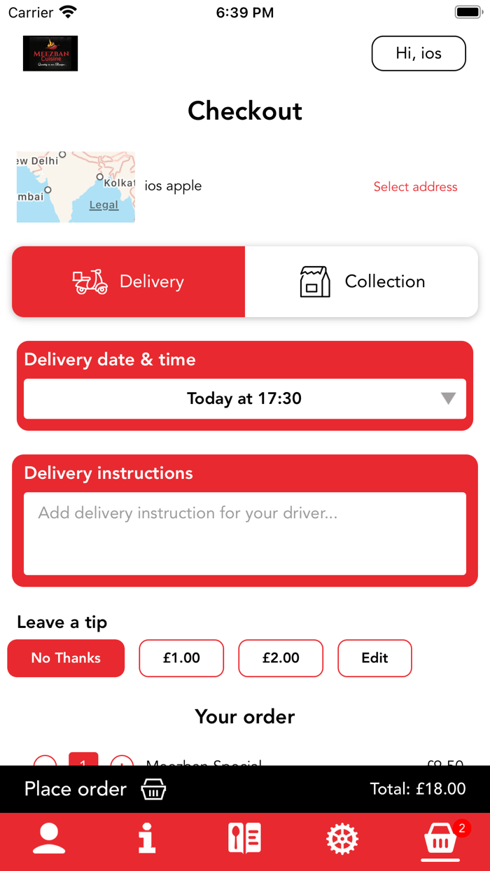 Meezban Indian cuisine