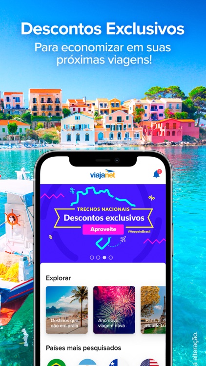 ViajaNet: Passagens Aéreas