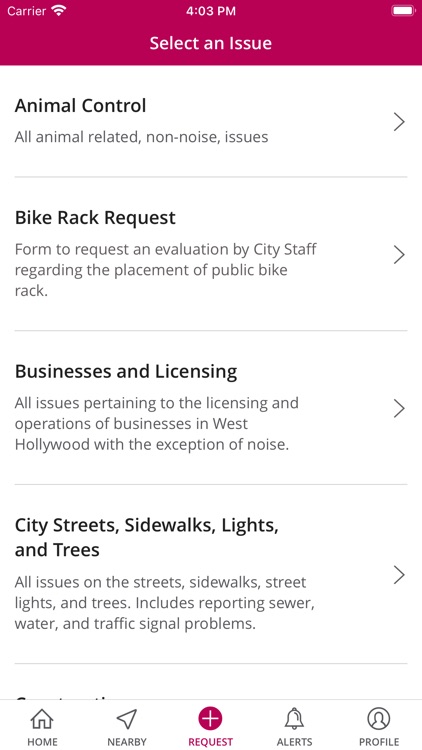 West Hollywood Official App