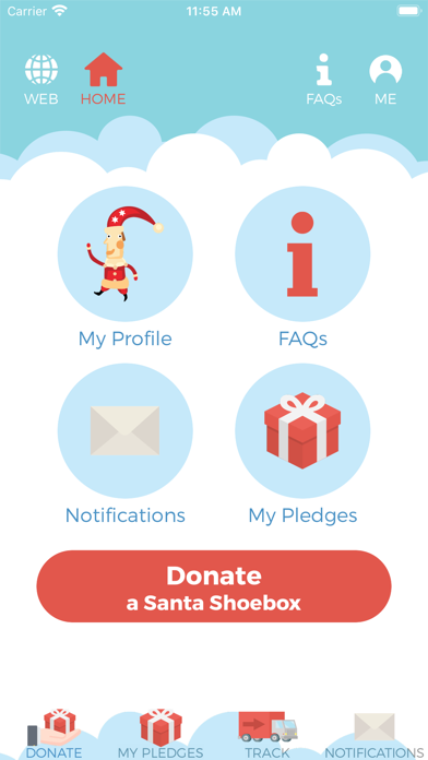 How to cancel & delete Santa Shoebox Project from iphone & ipad 1