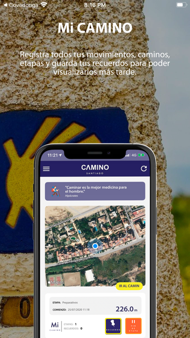 App Camino screenshot 3