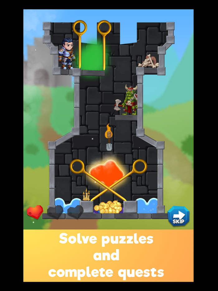 Hero Adventure Rescue Puzzle