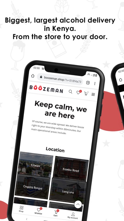 Boozeman: Alcohol Delivery