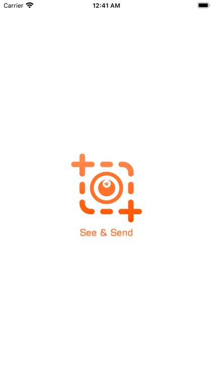 SeeAndSend: Screenshot