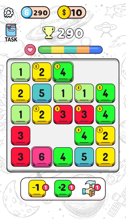 Numbers Magic Puzzle