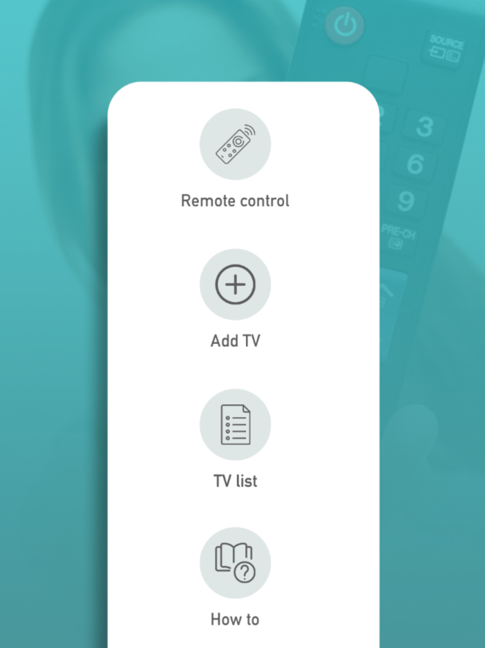 Smart TV Universal Remote