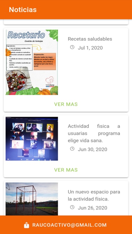 Rauco Activo App