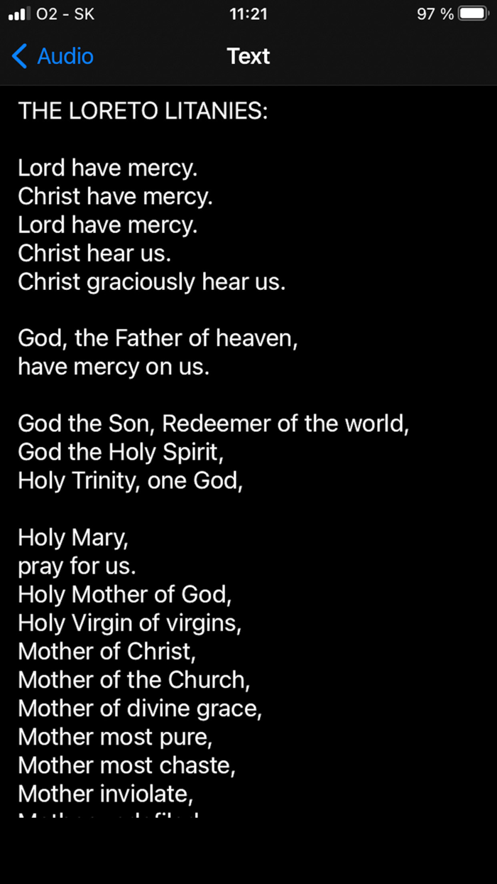 Rosary Audio English