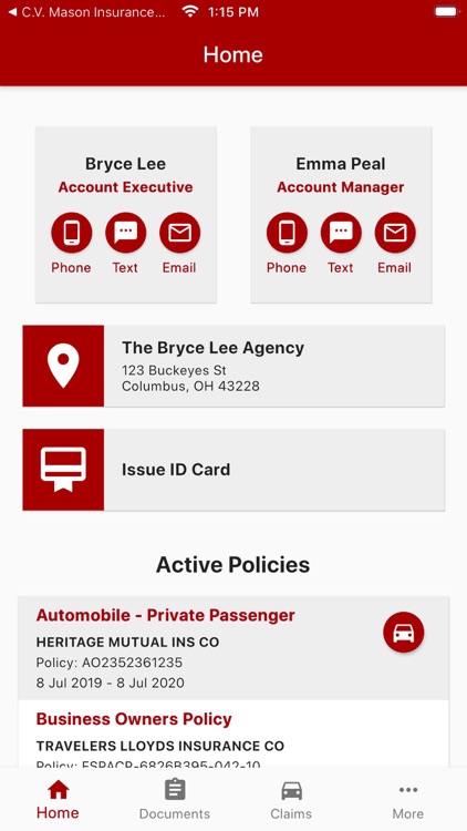 Joy Insurance - Mobile App