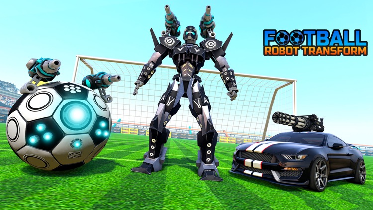 Football Robot Games Transform screenshot-3