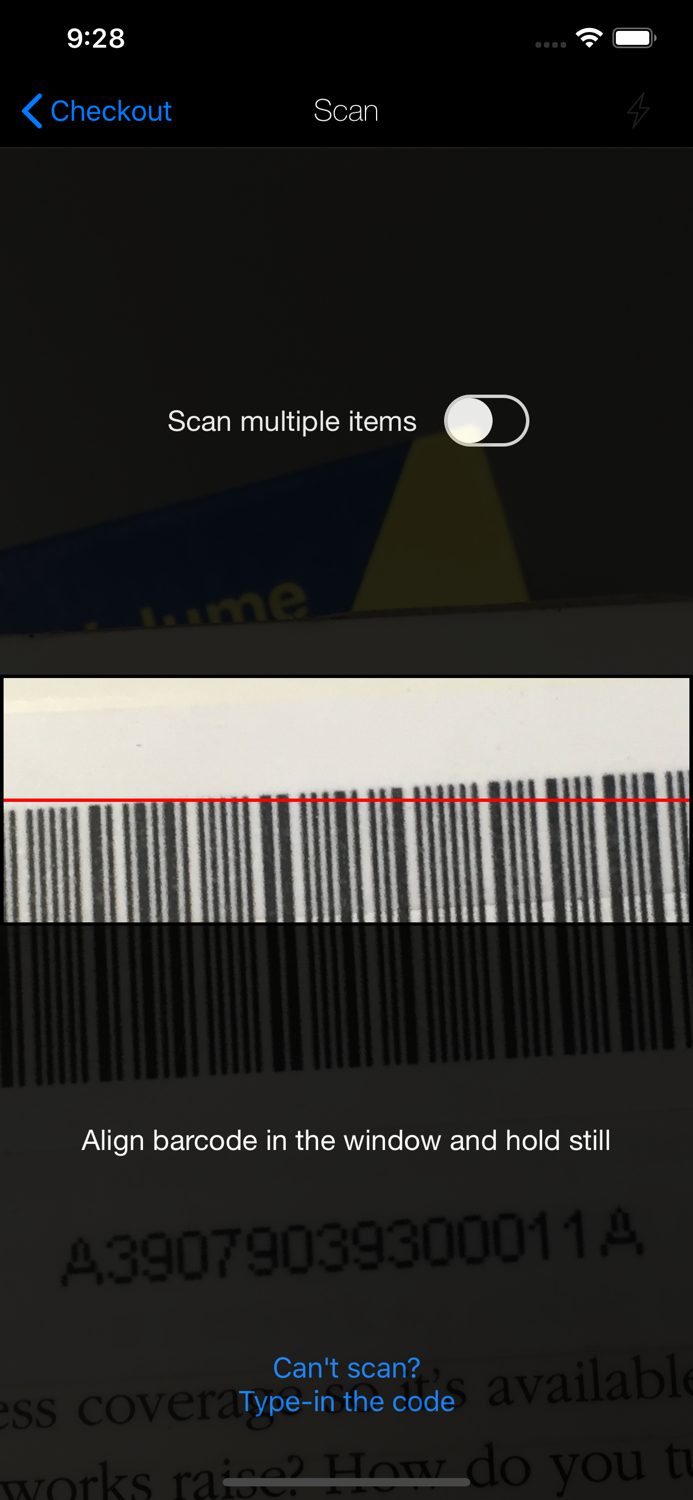 WSU Library Checkout