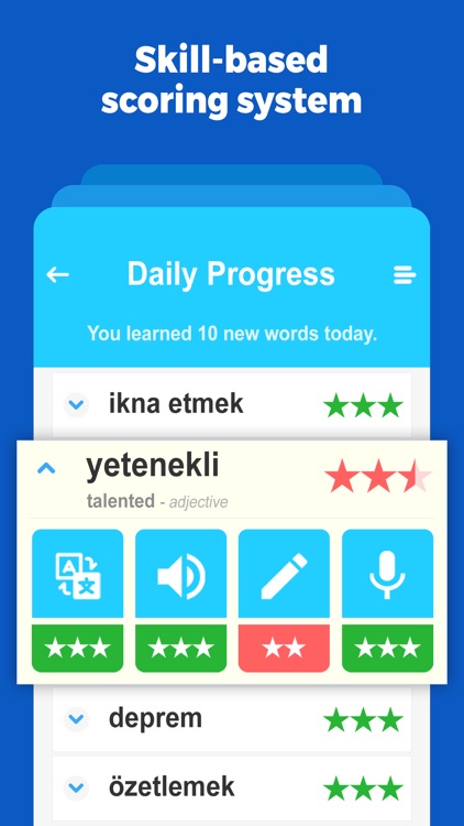 Turkish Vocabulary - Blarma screenshot-4