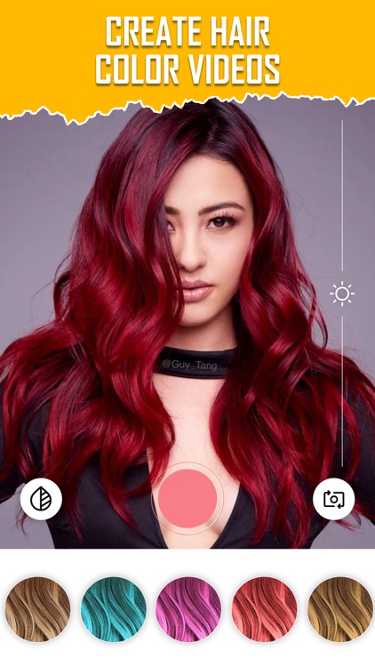 Hair Color Changer: Fabby Look screenshot-3