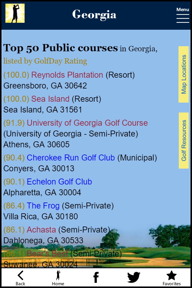 GolfDay Georgia screenshot 3