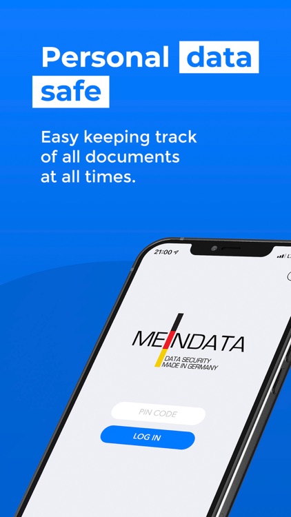 MeinData - personal data safe