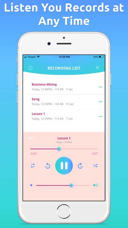 Voice Note Taking screenshot-3