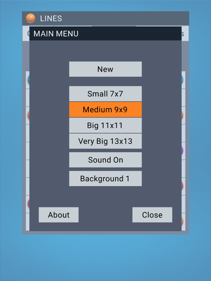 Color Lines 98 Classic Balls