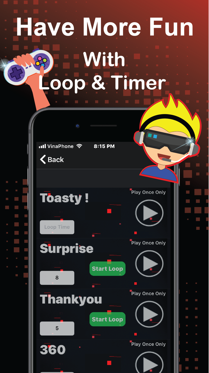 New Streamers Soundboard