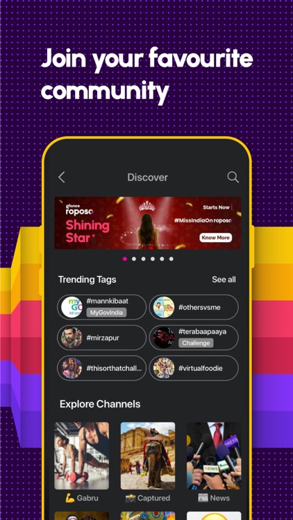 Roposo-Watch & Make Fun Videos screenshot-6