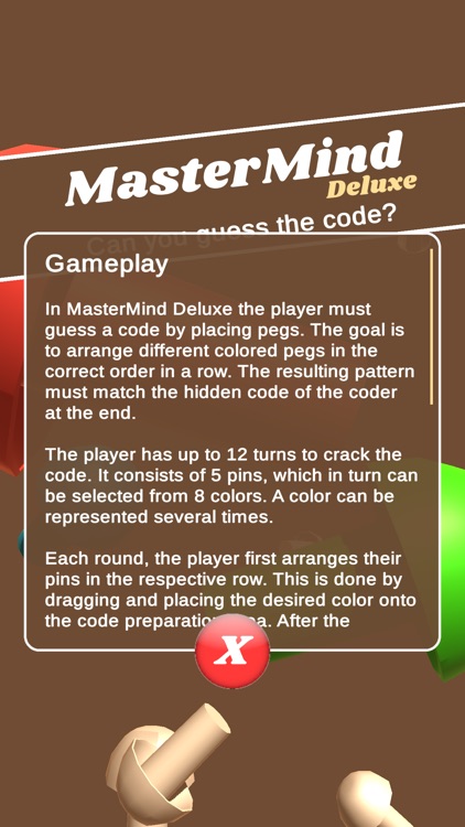 MasterMind Deluxe - Code Break screenshot-3