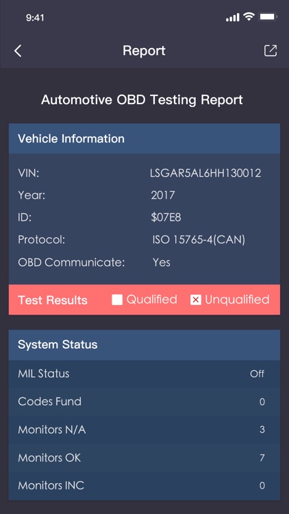 OBD2 Report screenshot-4