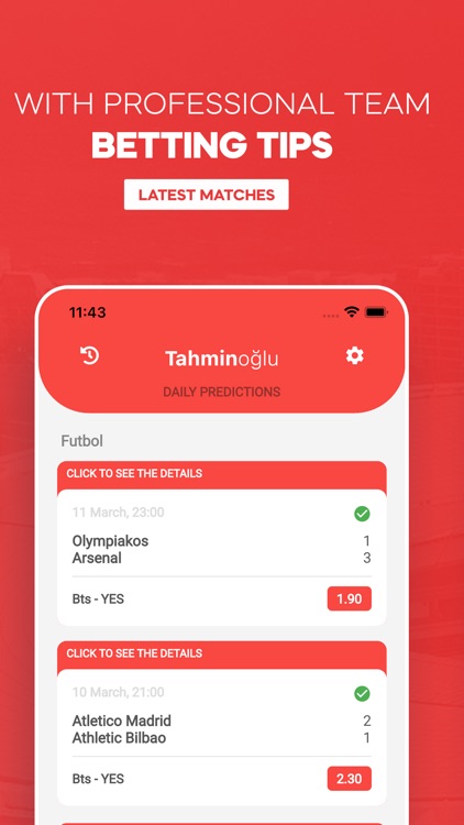 Tahminoglu - Betting Tips