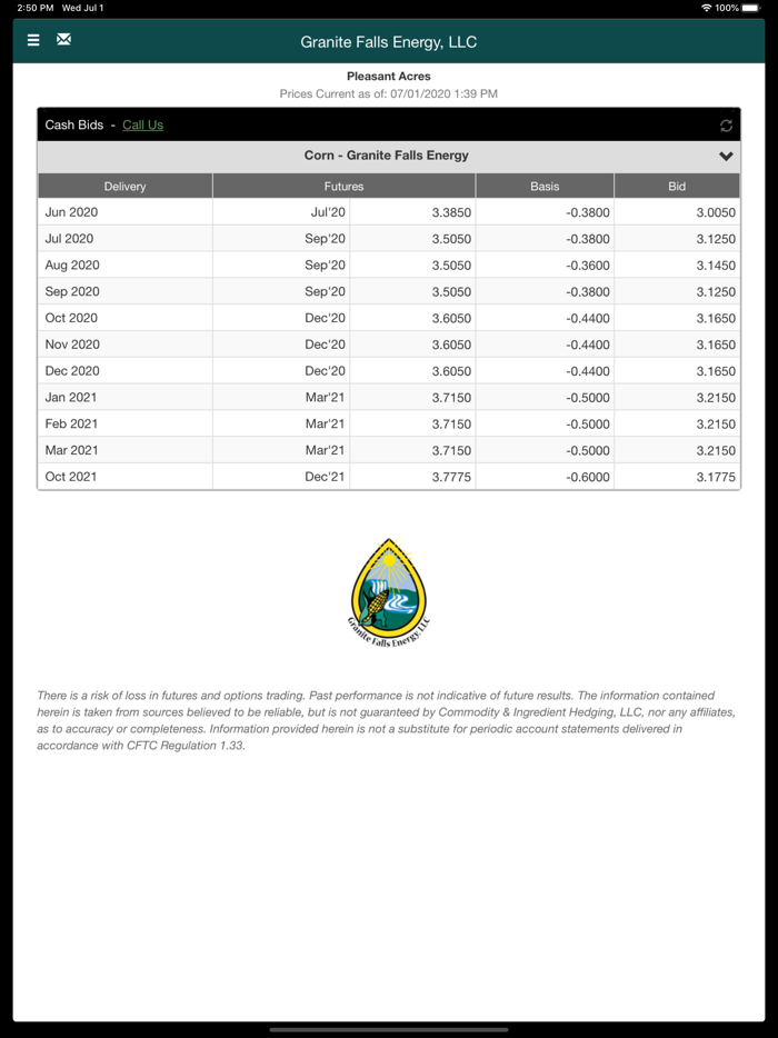 Granite Falls Energy, LLC