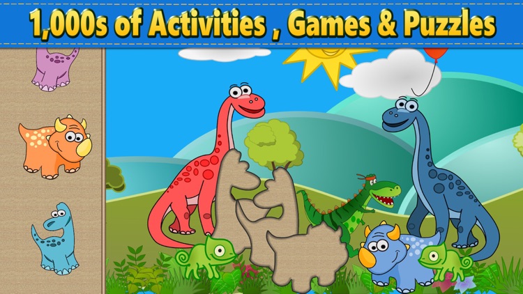 Dino Puzzle Kid Dinosaur Games screenshot-4