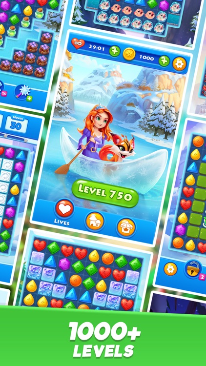 Crystal Crush - Match 3 Game screenshot-5