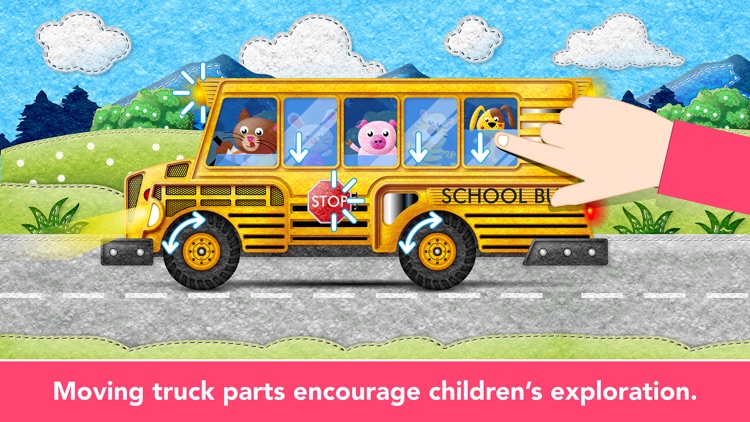 Ice Cream & Fire Truck Games screenshot-5