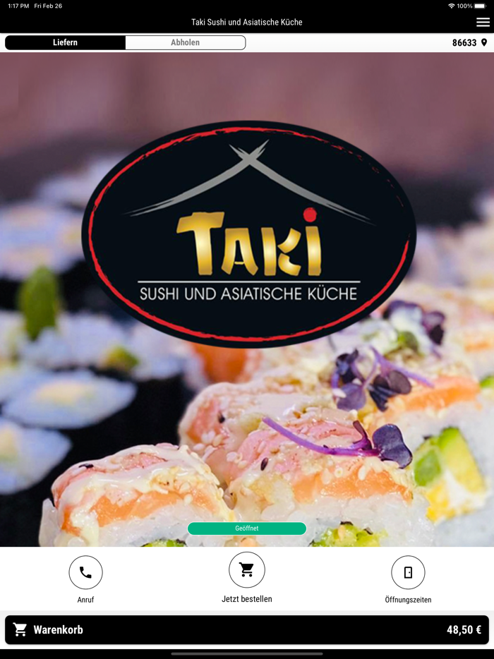 Taki Sushi und Asia Küche