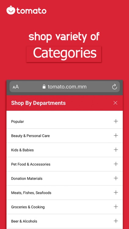 TOMATO Online Shopping Myanmar screenshot-3