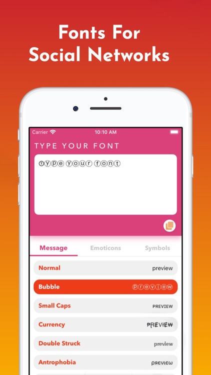 Easy Keyboard: Cool Fonts