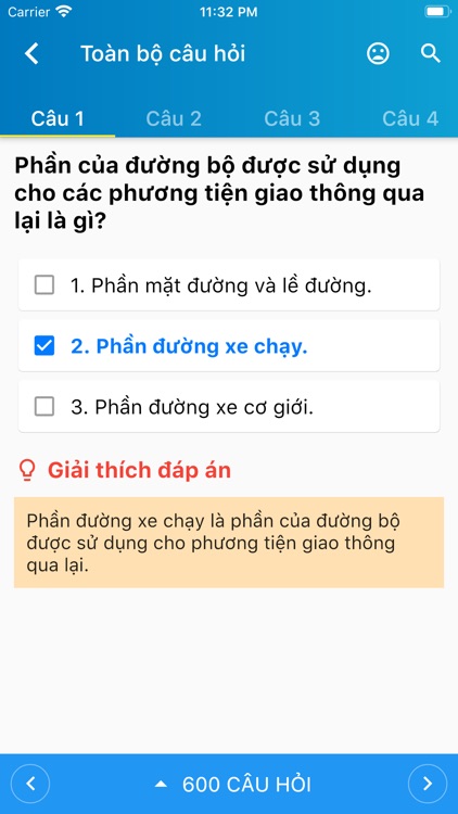 Ôn thi GPLX - Thi thu B2 screenshot-3